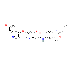 2D structure of the orthosteric ligand