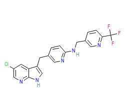 2D structure of the orthosteric ligand