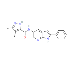 2D structure of the orthosteric ligand