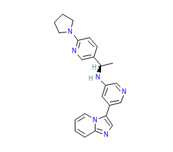 2D structure of the orthosteric ligand