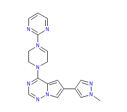2D structure of the orthosteric ligand