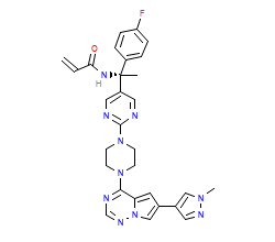 2D structure of the orthosteric ligand