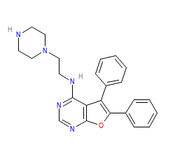 2D structure of the orthosteric ligand