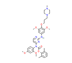 2D structure of the orthosteric ligand