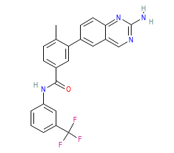 2D structure of the orthosteric ligand