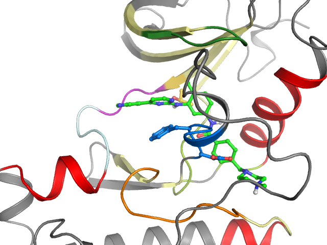 The orthosteric binding pocket