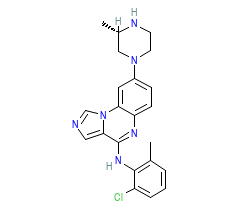 2D structure of the orthosteric ligand