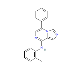 2D structure of the orthosteric ligand