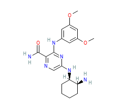 2D structure of the orthosteric ligand