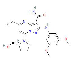 2D structure of the orthosteric ligand