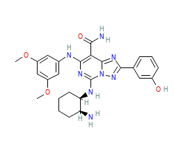 2D structure of the orthosteric ligand