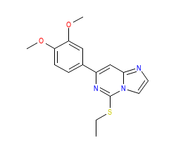 2D structure of the orthosteric ligand