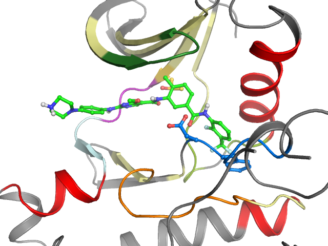 The orthosteric binding pocket