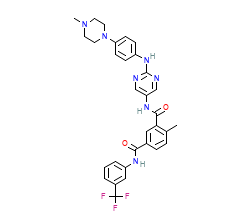 2D structure of the orthosteric ligand
