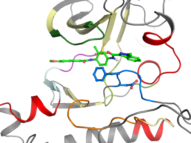 The orthosteric binding pocket