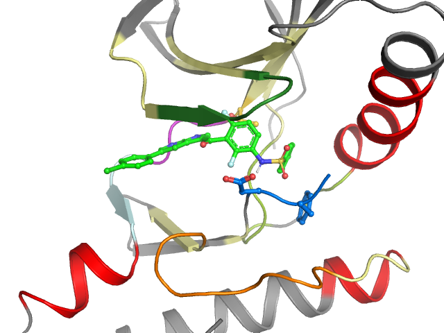 The orthosteric binding pocket