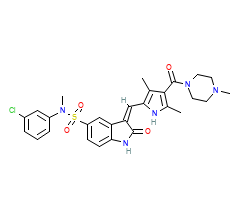 2D structure of the orthosteric ligand