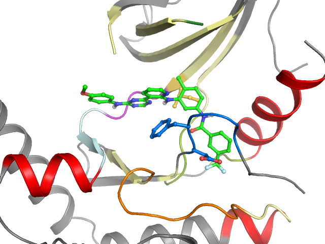The orthosteric binding pocket