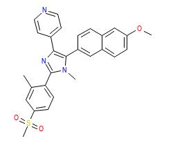 2D structure of the orthosteric ligand