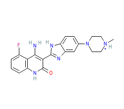 2D structure of the orthosteric ligand
