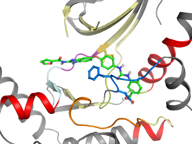 The orthosteric binding pocket