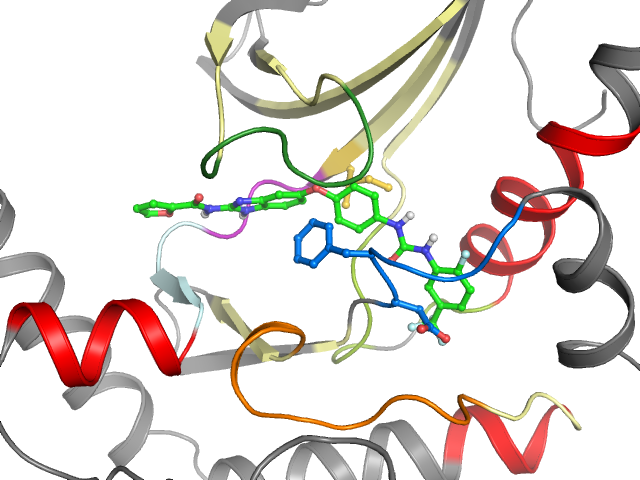 The orthosteric binding pocket
