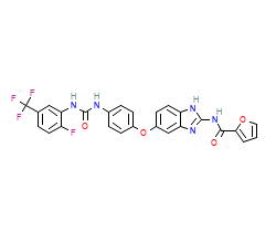 2D structure of the orthosteric ligand