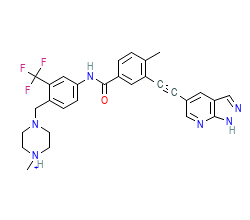 2D structure of the allostericligand