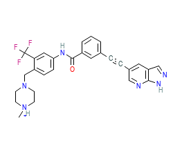 2D structure of the allostericligand