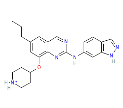 2D structure of the orthosteric ligand