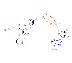 2D structure of the orthosteric ligand