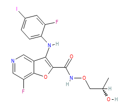 2D structure of the allostericligand