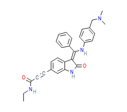 2D structure of the orthosteric ligand