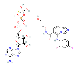 2D structure of the orthosteric ligand