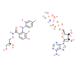 2D structure of the orthosteric ligand