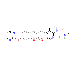 2D structure of the orthosteric ligand