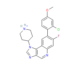 2D structure of the orthosteric ligand