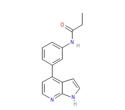 2D structure of the orthosteric ligand