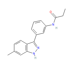 2D structure of the orthosteric ligand
