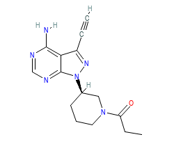 2D structure of the orthosteric ligand