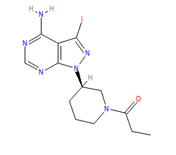 2D structure of the orthosteric ligand