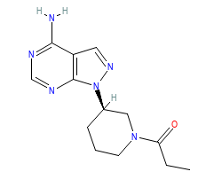 2D structure of the orthosteric ligand