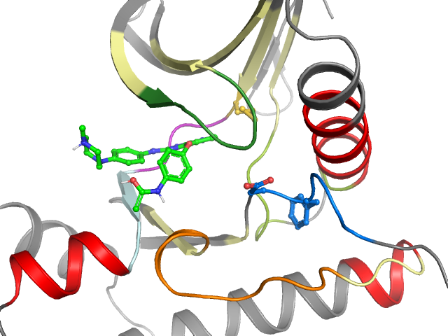 The orthosteric binding pocket
