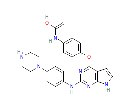 2D structure of the orthosteric ligand
