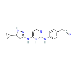 2D structure of the orthosteric ligand