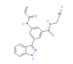 2D structure of the orthosteric ligand