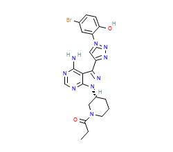 2D structure of the orthosteric ligand