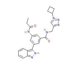 2D structure of the orthosteric ligand