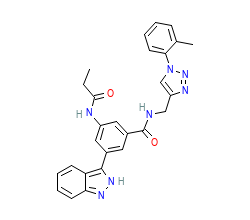2D structure of the orthosteric ligand
