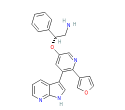 2D structure of the orthosteric ligand